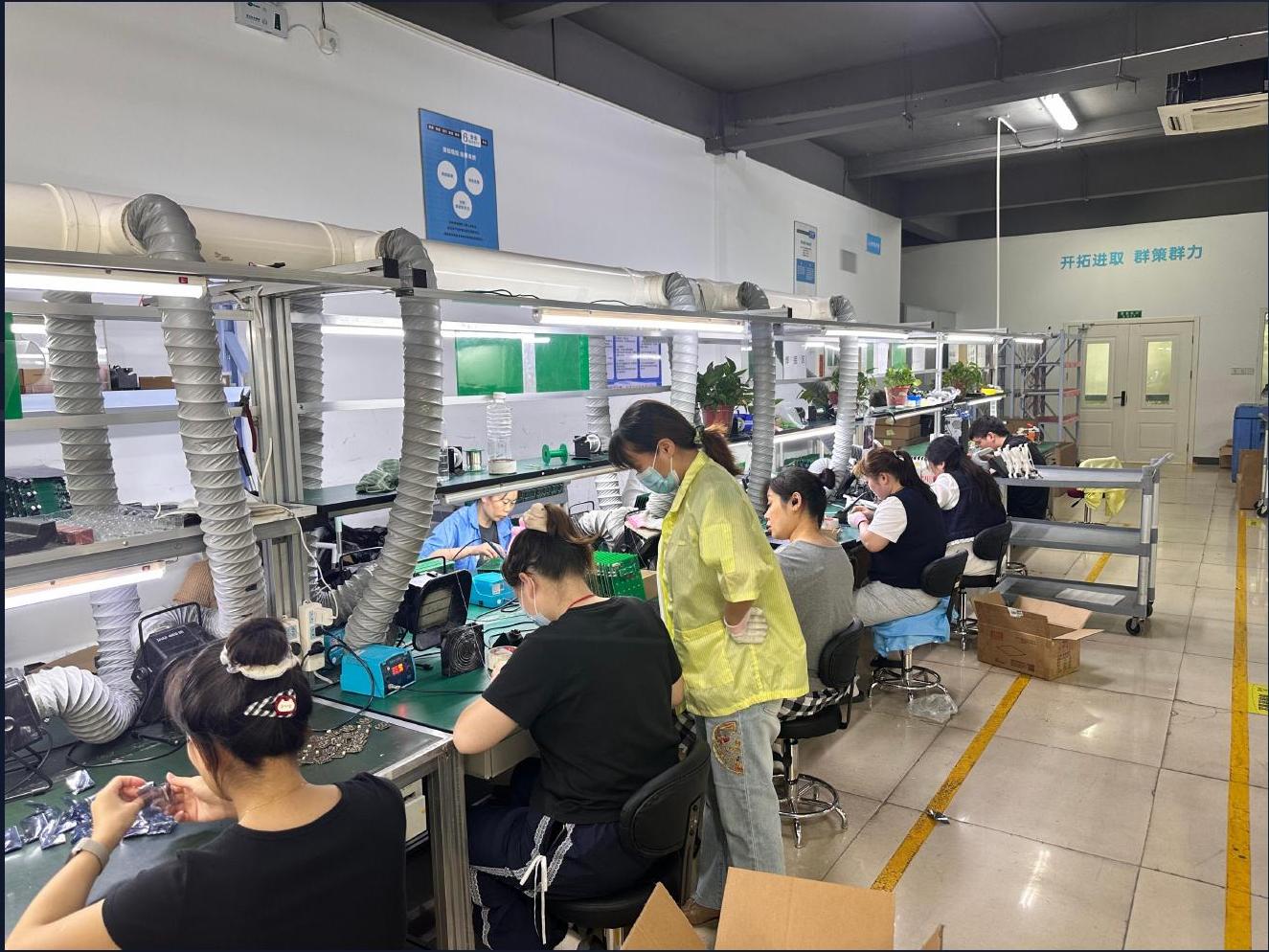 Drone assembly line, Nanjing